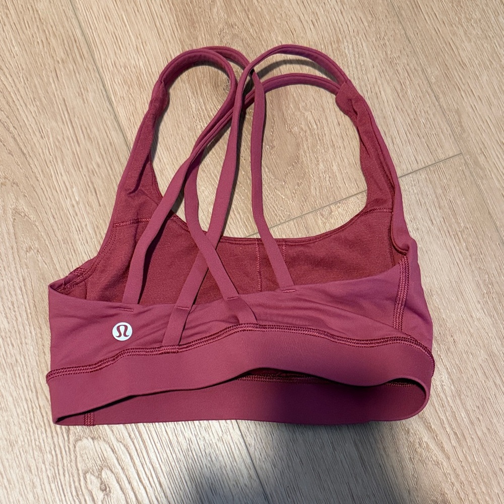 lululemon athletica Women's Pink Sports Bra size 2